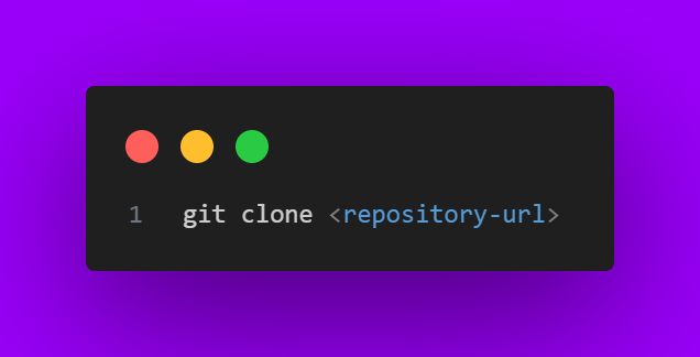 git clone